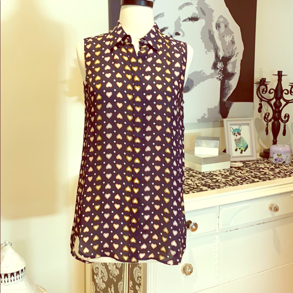 ☀️JCrew Printed Blouse☀️